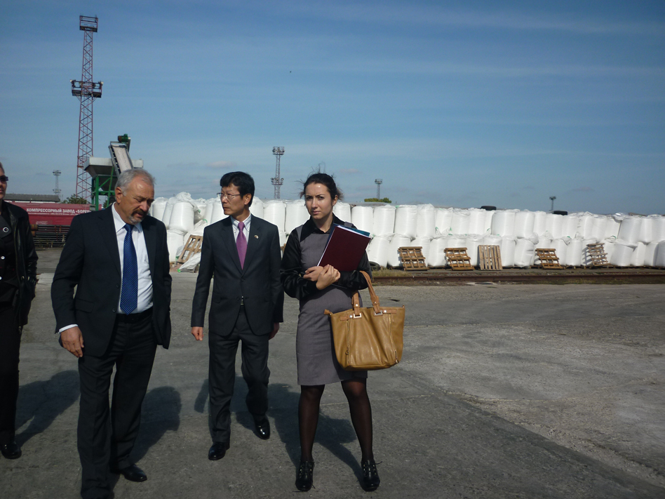 Посещение  Корейского Посла в „Зону свободной торговли- Бургас”