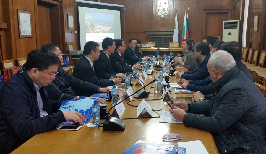 Соглашение о сотрудничестве и обмене между Бургас и китайского города Шаосин
