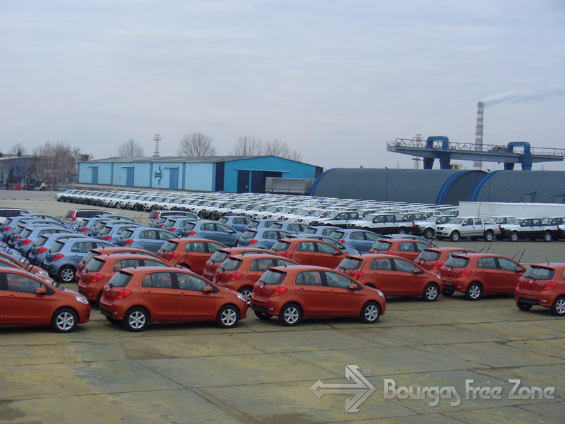 Новая поставка автомобилей в Зону свободной торговли - Бургас